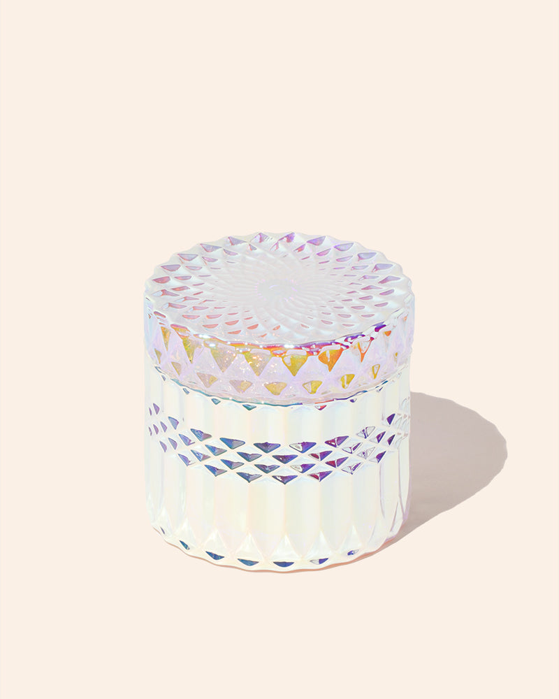 7 oz Posh™ Candle Vessel & Lid | Luxury Glass Candle Jar