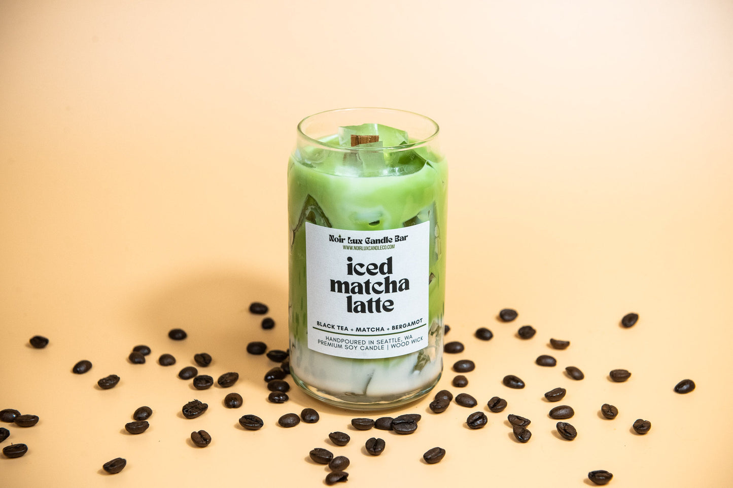 Iced Matcha Latte Coffee Candle