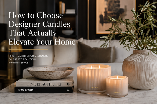 How to Choose Designer Candles That Actually Elevate Your Home