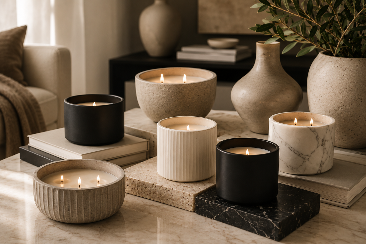 Designer Candles for Luxury Homes | Callista