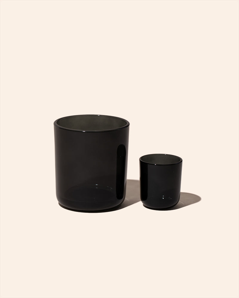8 oz Aura Candle Vessel & Lid | Premium Glass Candle Jar