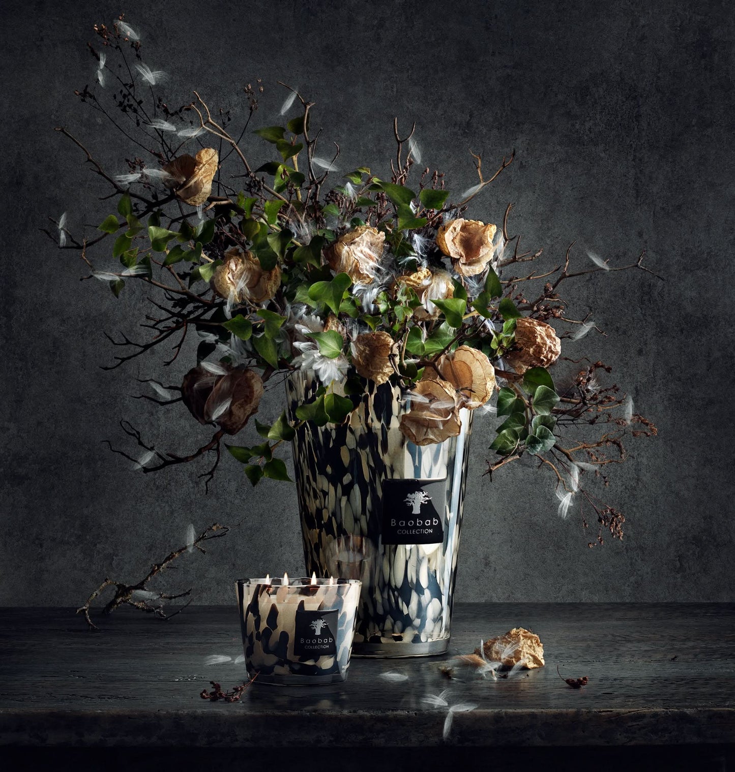 Baobab Collection Black Pearls Max 16 Candle