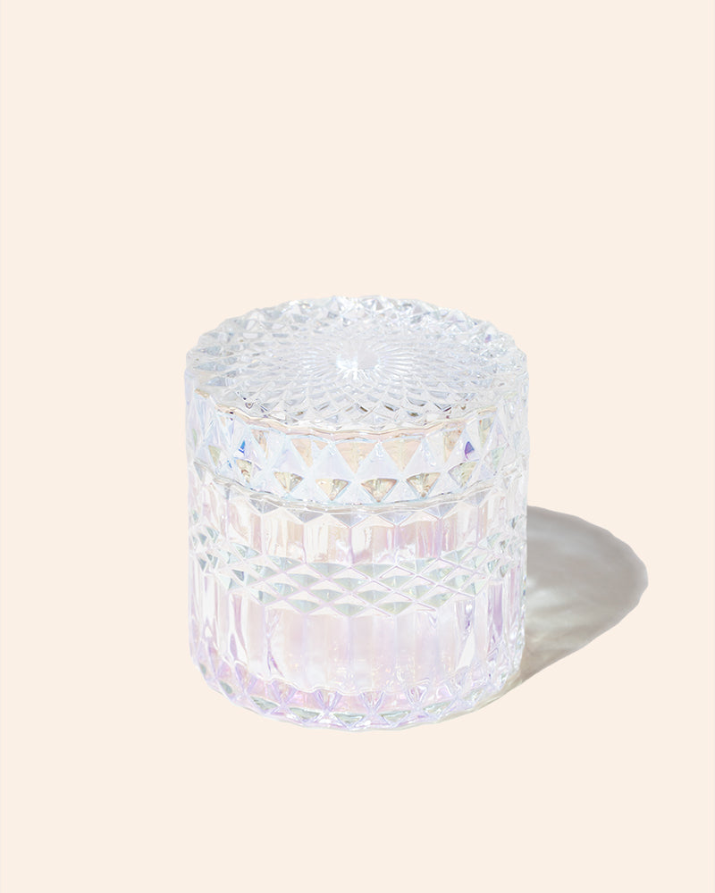7 oz Posh™ Candle Vessel & Lid | Luxury Glass Candle Jar