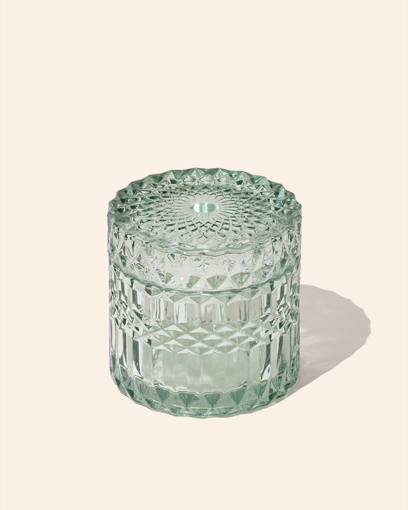 7 oz Posh™ Candle Vessel & Lid | Luxury Glass Candle Jar