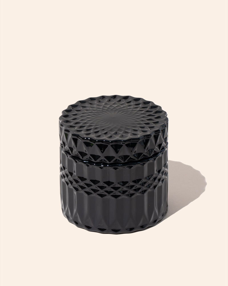 7 oz Posh™ Candle Vessel & Lid | Luxury Glass Candle Jar