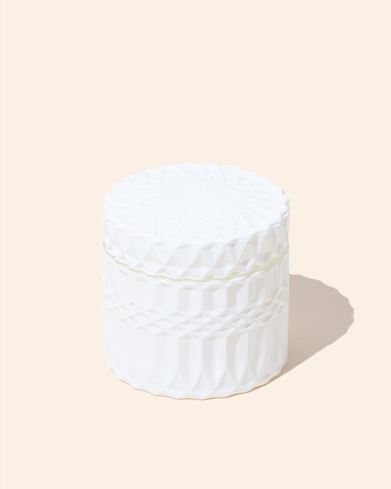 7 oz Posh™ Candle Vessel & Lid | Luxury Glass Candle Jar
