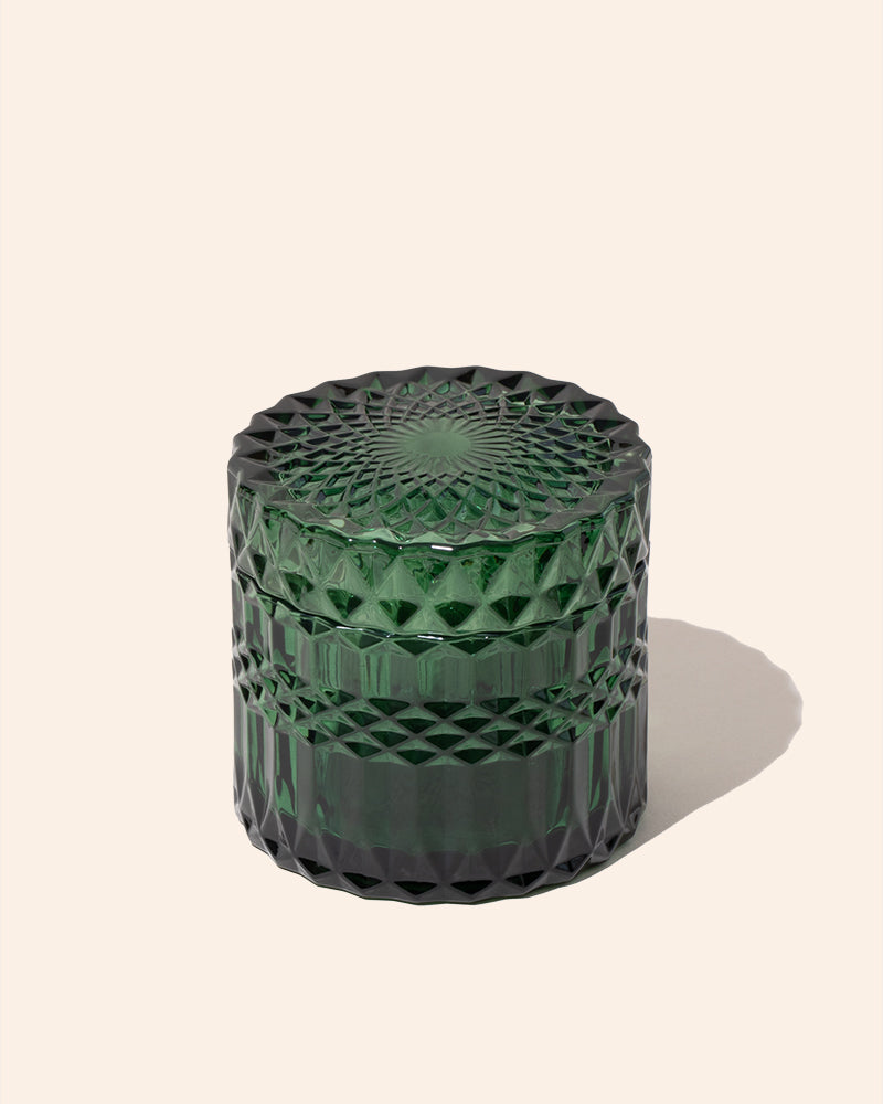 7 oz Posh™ Candle Vessel & Lid | Luxury Glass Candle Jar