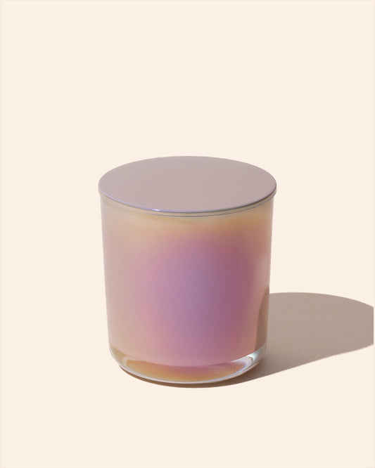 8 oz Aura Candle Vessel & Lid | Premium Glass Candle Jar