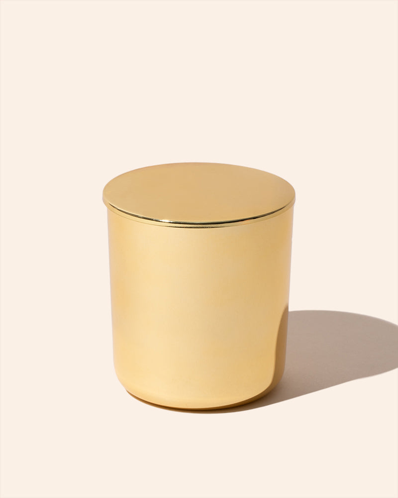 8 oz Aura Candle Vessel & Lid | Premium Glass Candle Jar