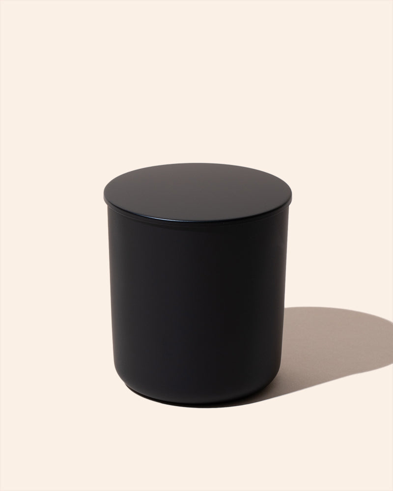 8 oz Aura Candle Vessel & Lid | Premium Glass Candle Jar