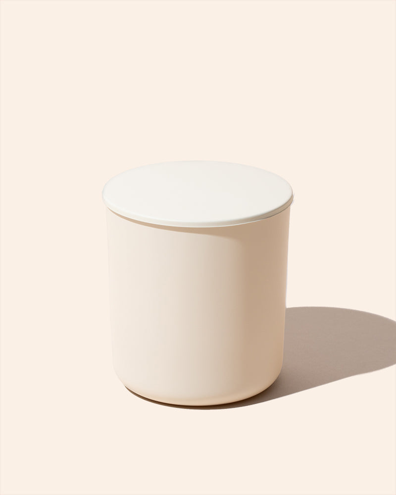 8 oz Aura Candle Vessel & Lid | Premium Glass Candle Jar