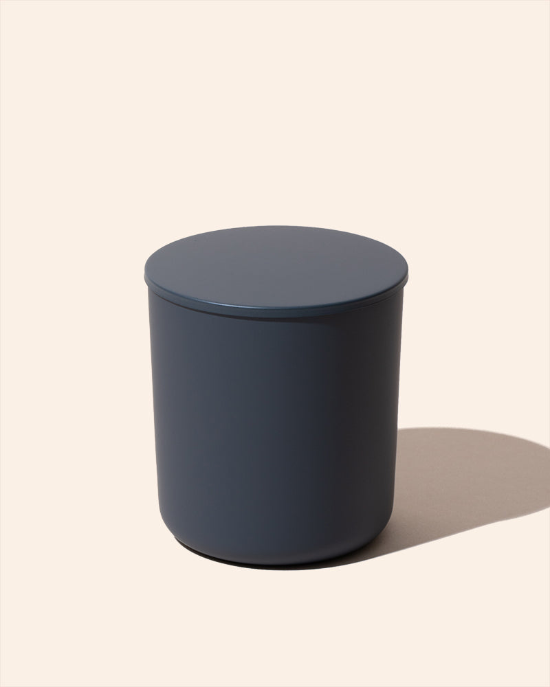 8 oz Aura Candle Vessel & Lid | Premium Glass Candle Jar