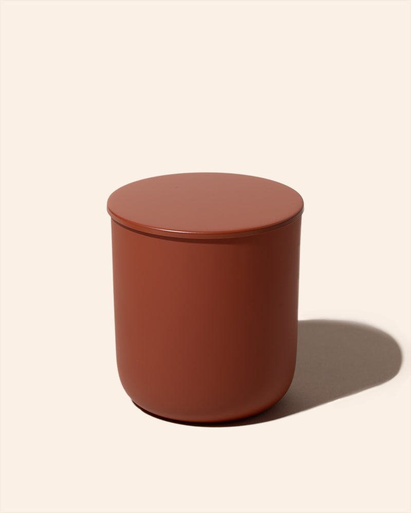 8 oz Aura Candle Vessel & Lid | Premium Glass Candle Jar