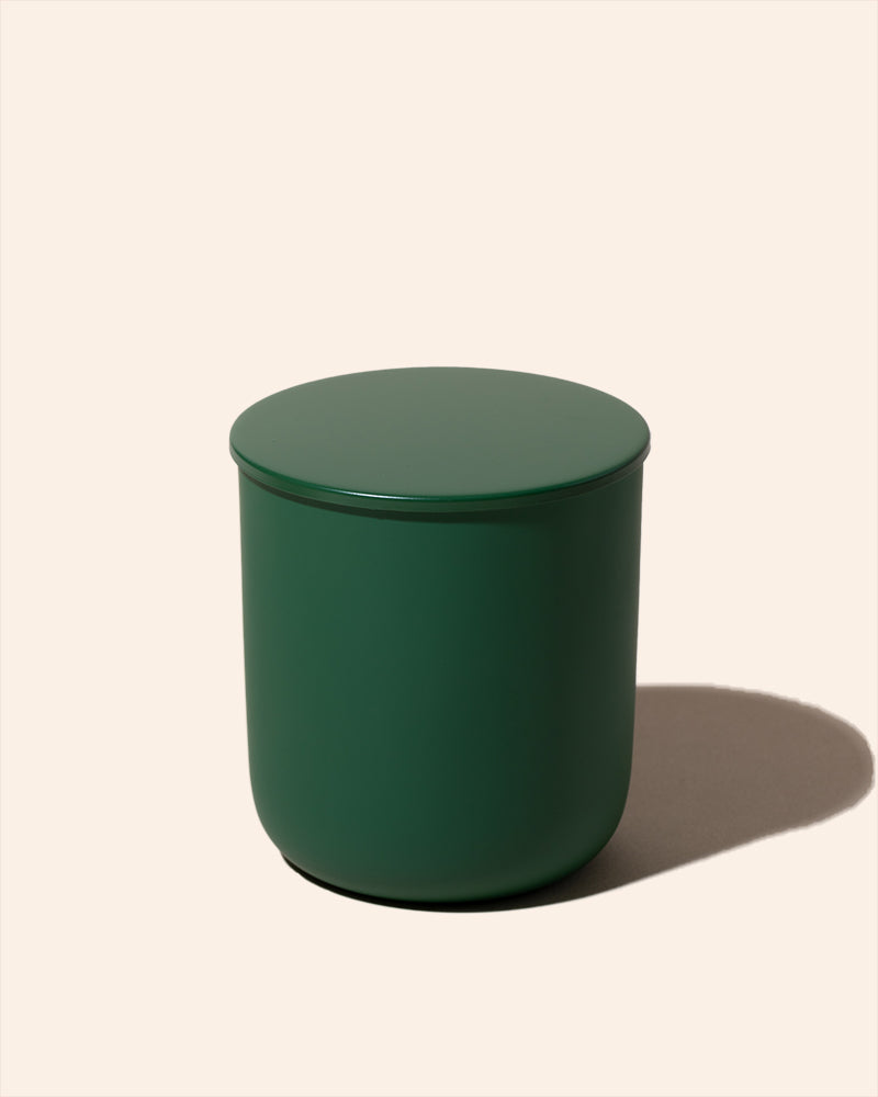 8 oz Aura Candle Vessel & Lid | Premium Glass Candle Jar