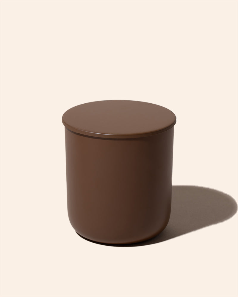 8 oz Aura Candle Vessel & Lid | Premium Glass Candle Jar