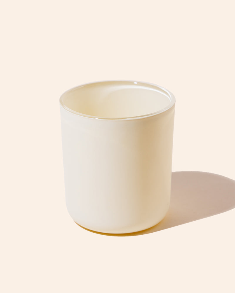8 oz Aura Candle Vessel & Lid | Premium Glass Candle Jar