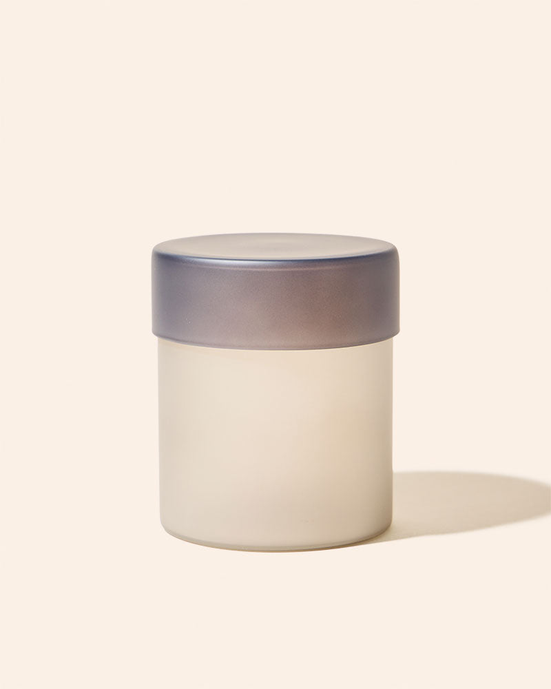 18 oz Muse™ Candle Vessel & Lid | Luxury Frosted Glass Candle Jar
