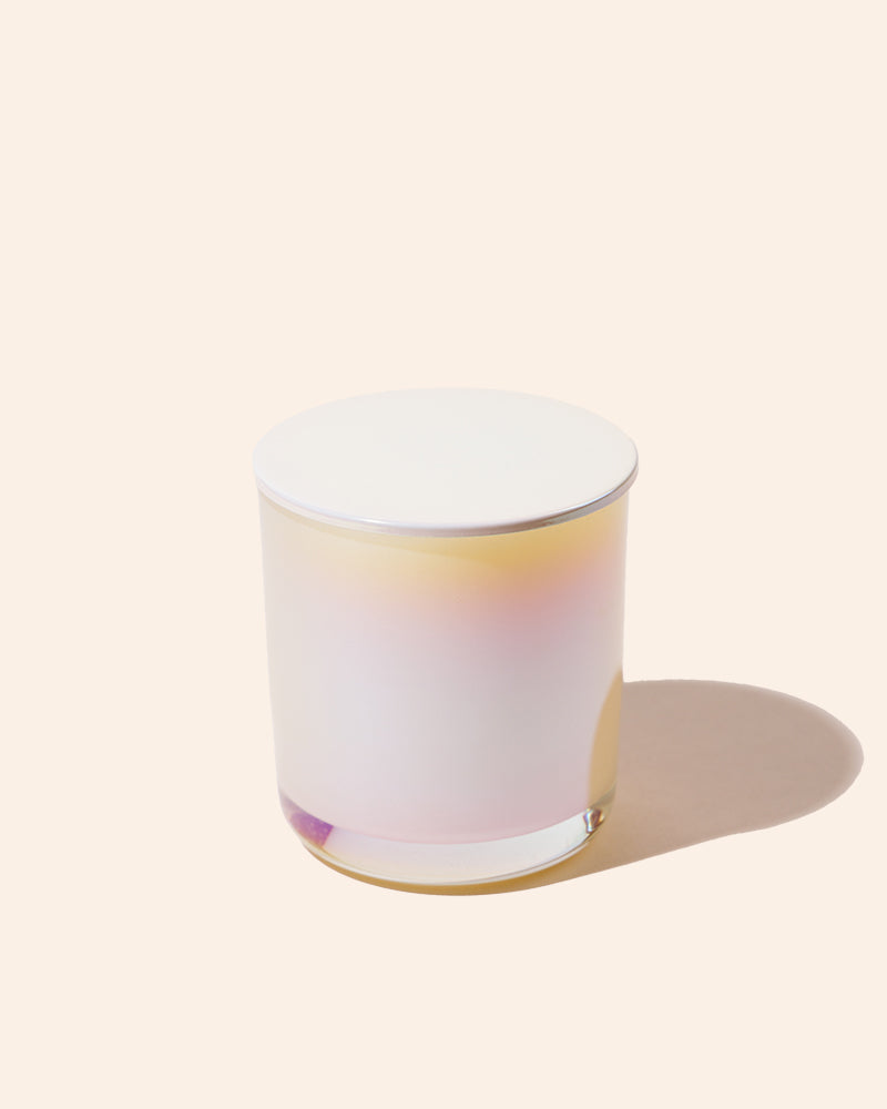 8 oz Aura Candle Vessel & Lid | Premium Glass Candle Jar