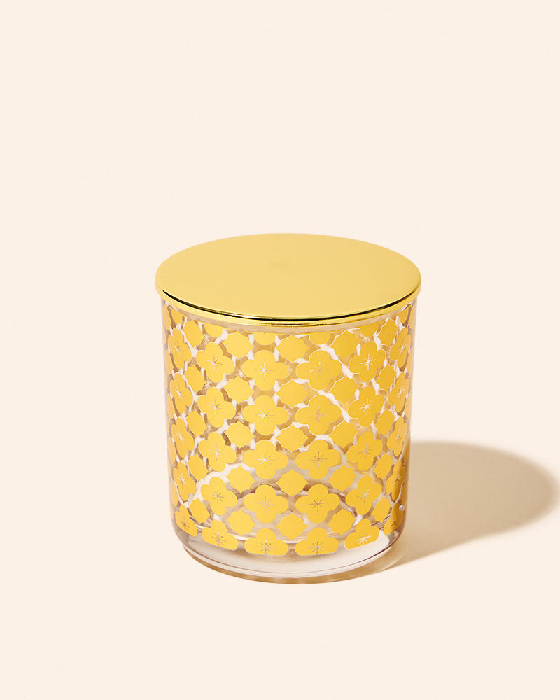 8 oz Aura Candle Vessel & Lid | Premium Glass Candle Jar