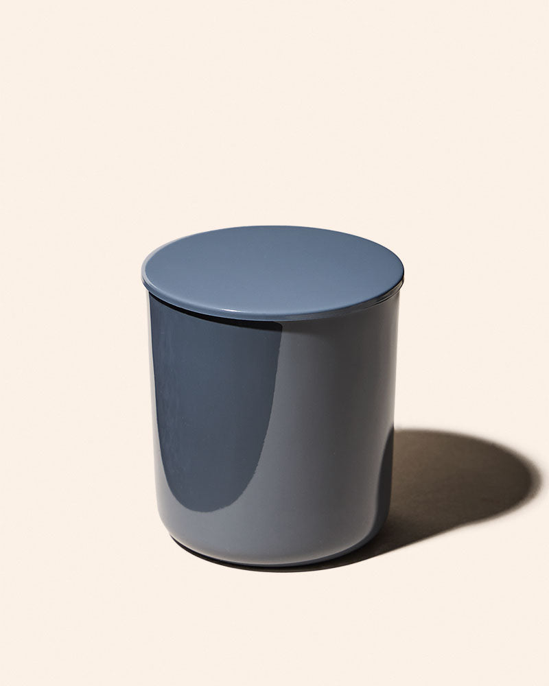 8 oz Aura Candle Vessel & Lid | Premium Glass Candle Jar