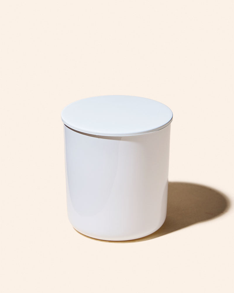 8 oz Aura Candle Vessel & Lid | Premium Glass Candle Jar