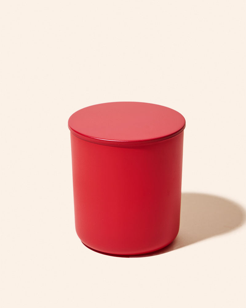 8 oz Aura Candle Vessel & Lid | Premium Glass Candle Jar
