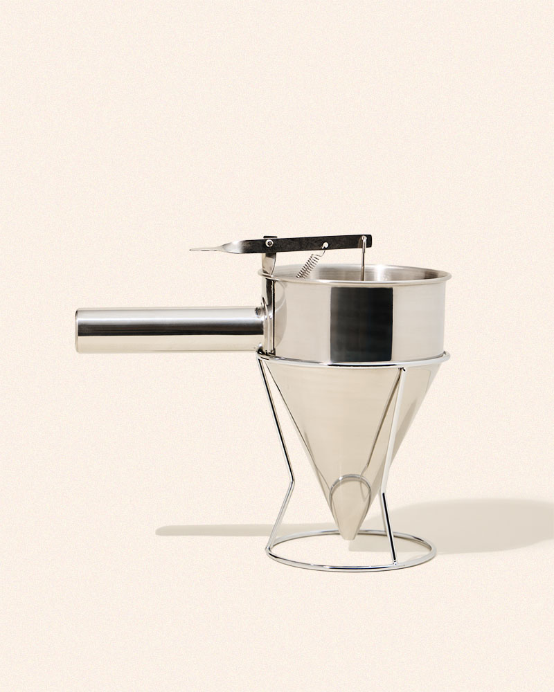 Stainless Steel Candle Wax Dispenser & Stand | Candle Making Pouring Tool