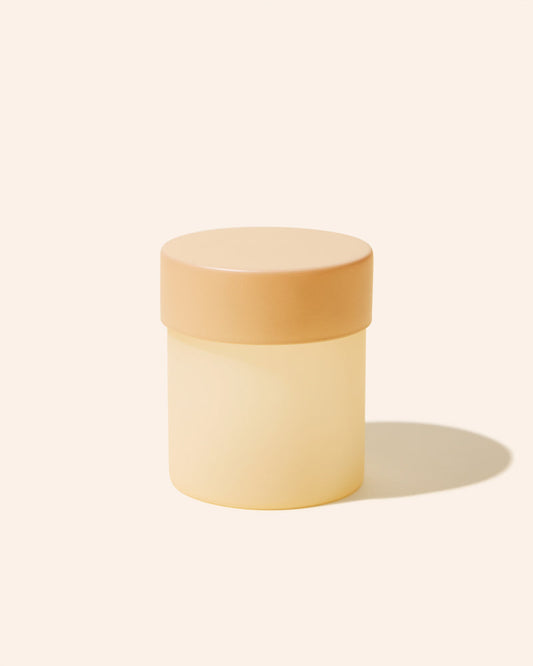 18 oz Muse™ Candle Vessel & Lid | Luxury Frosted Glass Candle Jar