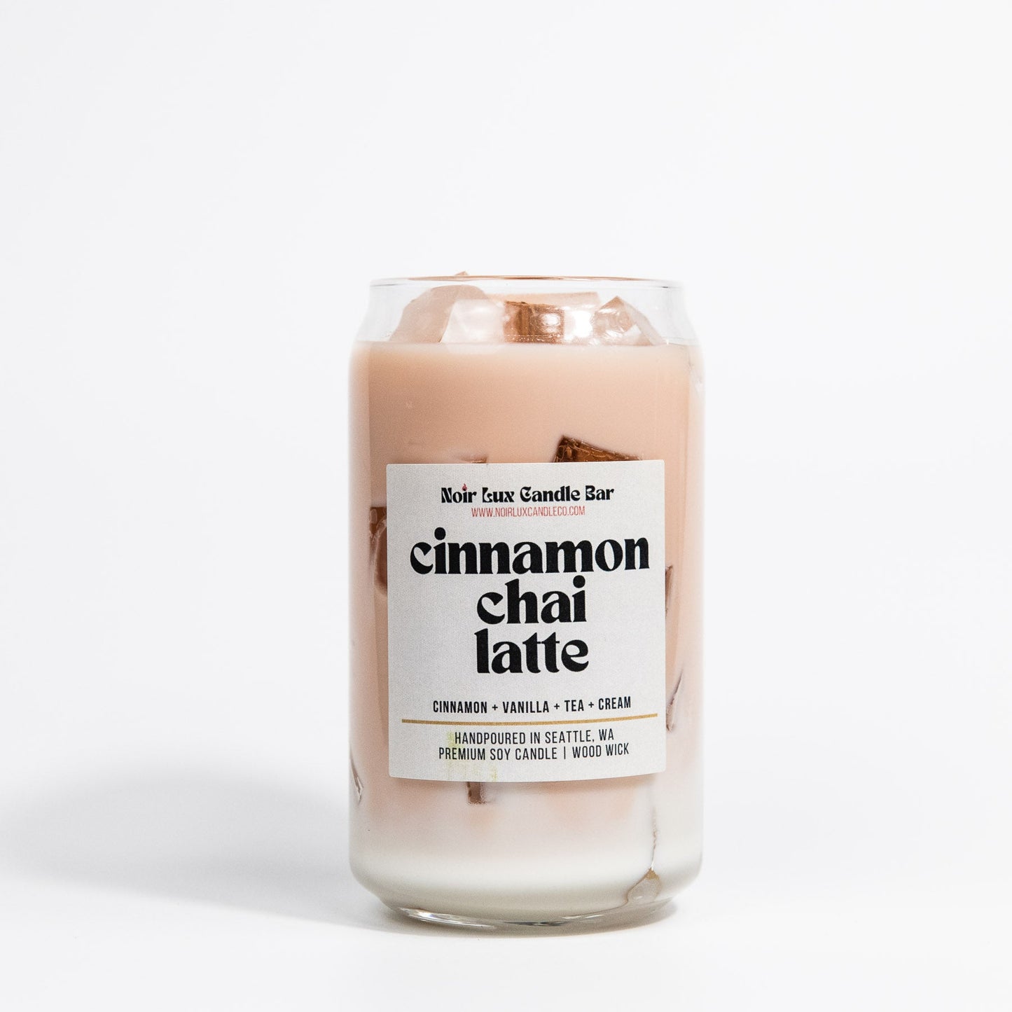 Iced Cinnamon Chai Latte Coffee Candle