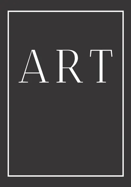 Art: A decorative book for coffee tables, bookshelves and end tables: Stack style decor books to add home decor to bedrooms - Paperback