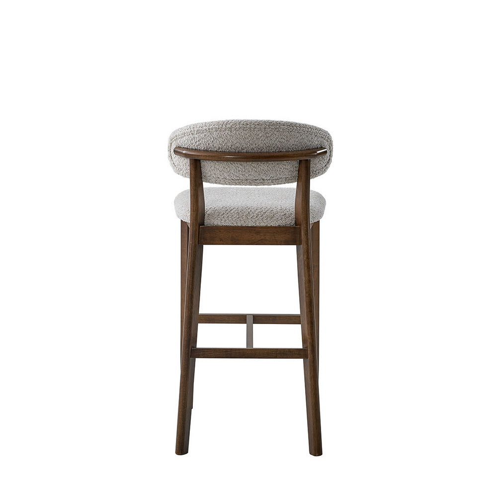 Mid-Century Modern Bar Stools (Set of 2) – 30" Bar Height