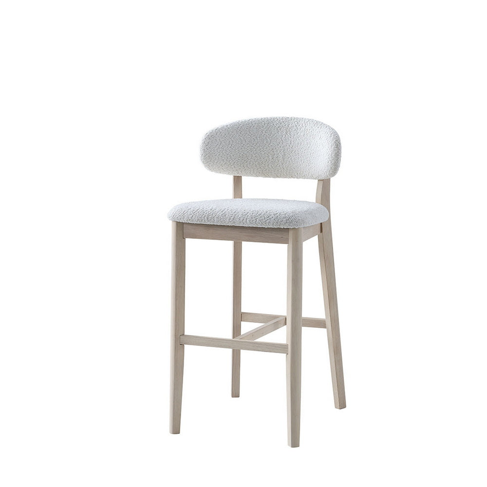 Mid-Century Modern Bar Stools (Set of 2) – 30" Bar Height