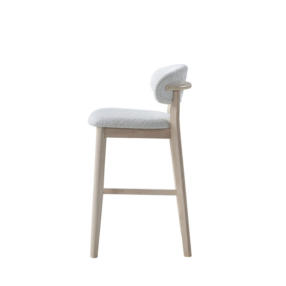 Mid-Century Modern Bar Stools (Set of 2) – 30" Bar Height