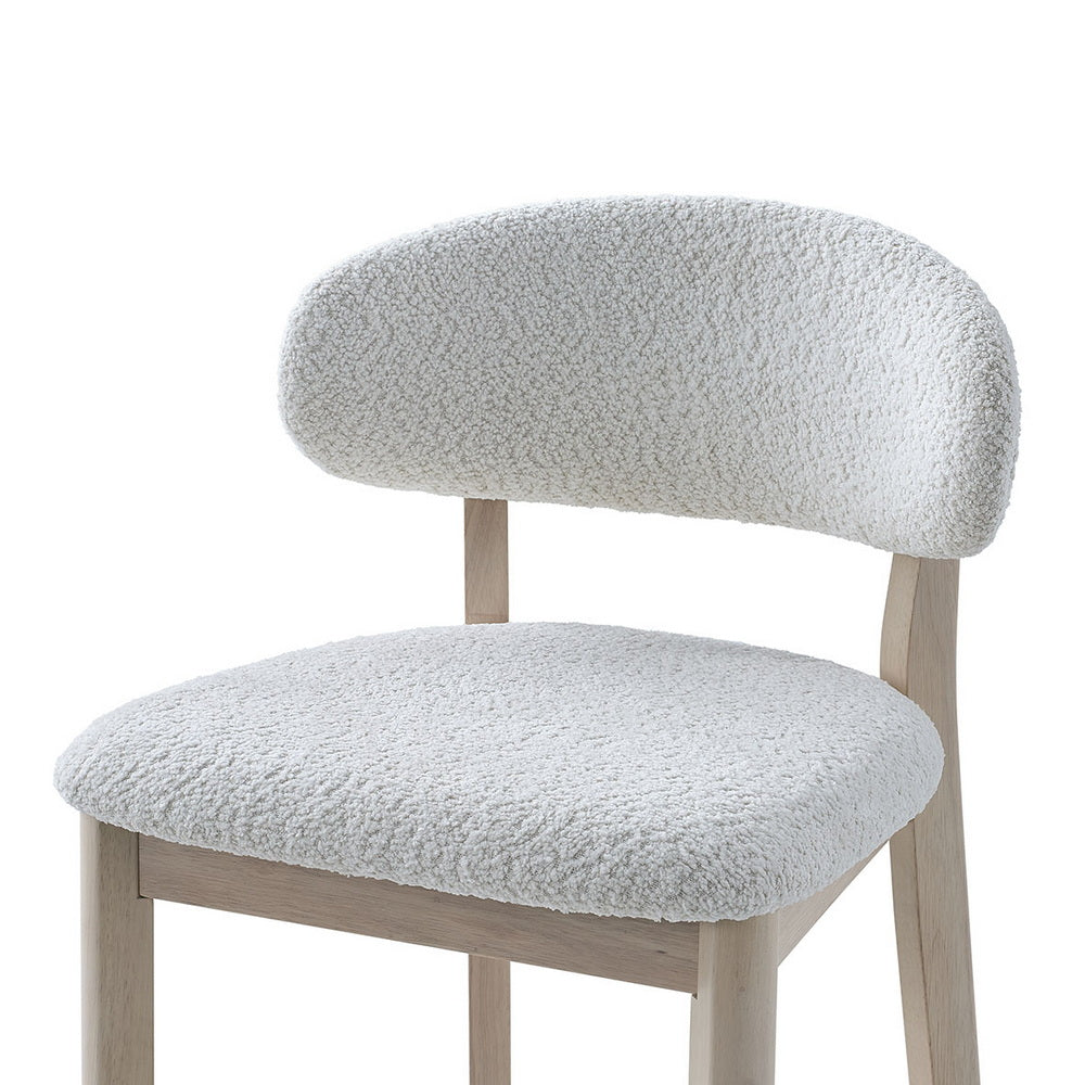 Mid-Century Modern Bar Stools (Set of 2) – 30" Bar Height