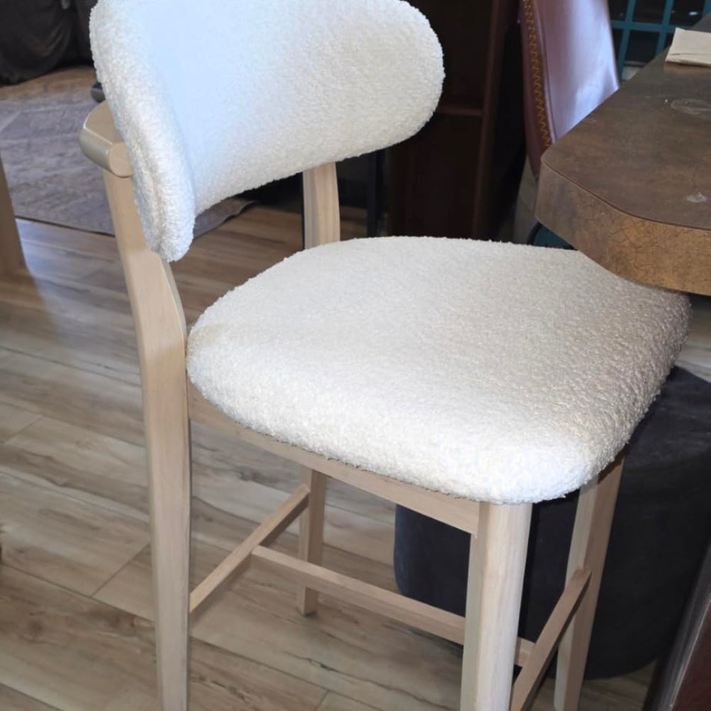 Mid-Century Modern Bar Stools (Set of 2) – 30" Bar Height