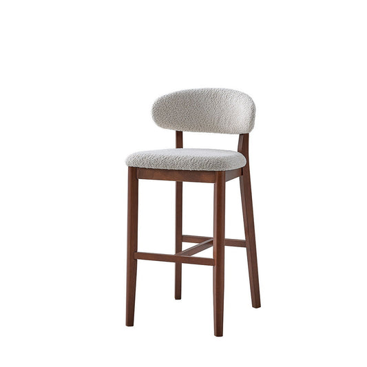 Mid-Century Modern Bar Stools (Set of 2) – 30" Bar Height