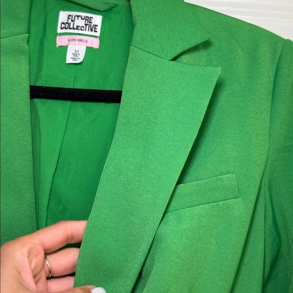 Chic Green Blazer by My Mom Made It