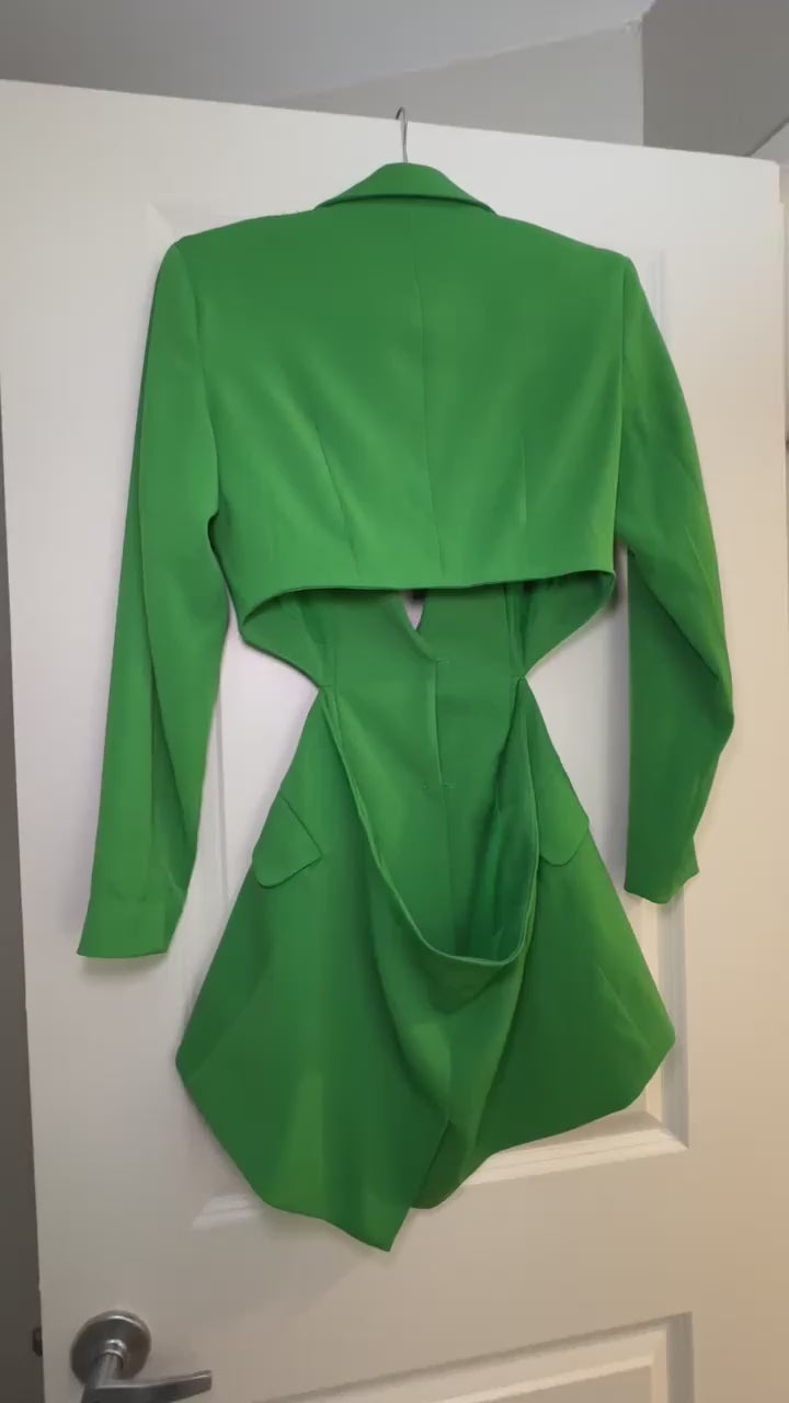 Chic Green Blazer by My Mom Made It